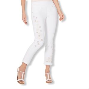 Style & Co Embellished Boyfriend Pants